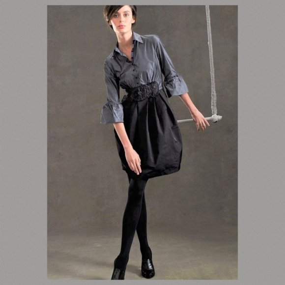 BCBGMAXAZRIA Taffeta Natasha Dress - Picture 5 of 16